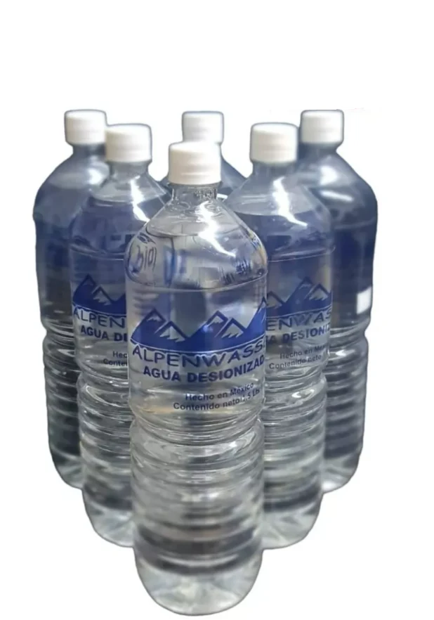 Agua bidestilada